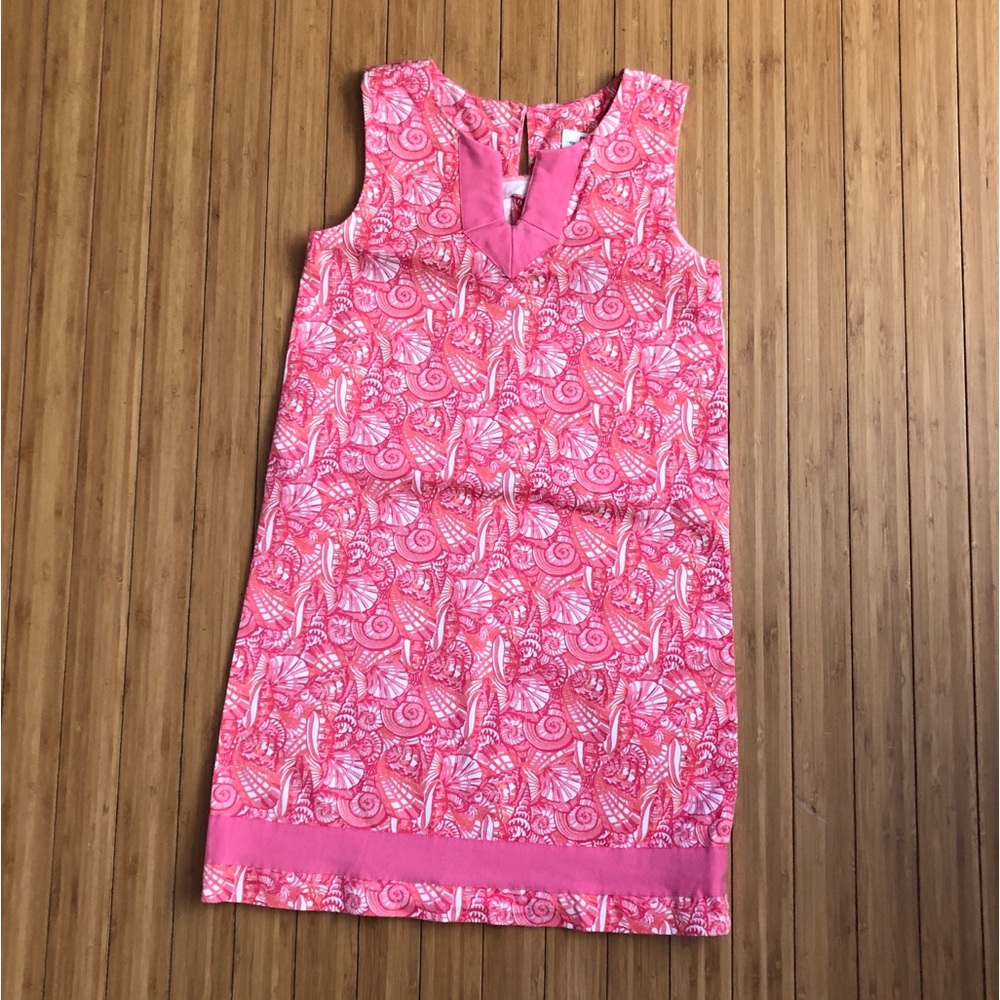 Vineyard Vines Sleeveless Shells Print Tunic Dress